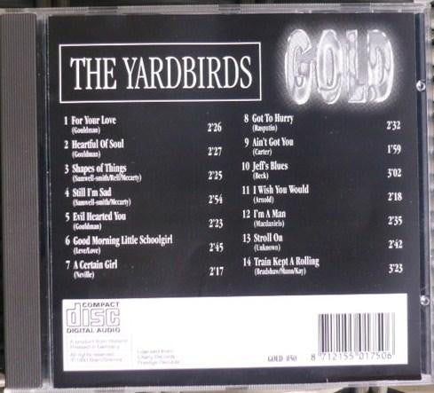 The Yardbirds : Gold (CD, Comp)