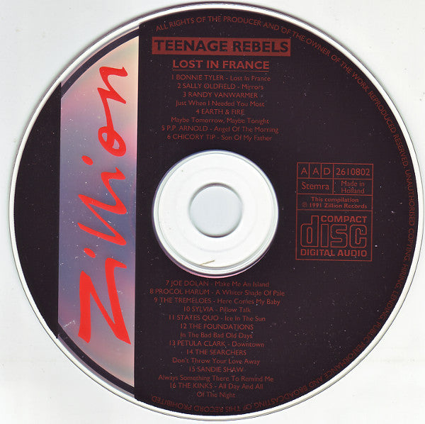 Various : Lost In France (CD, Comp)
