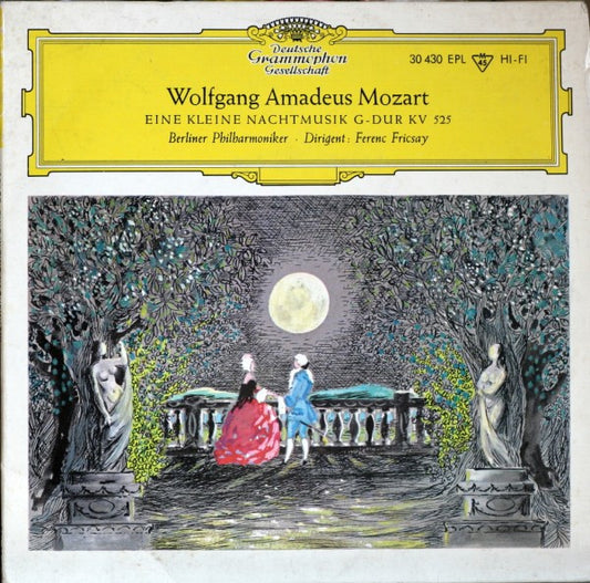 Wolfgang Amadeus Mozart, Berliner Philharmoniker, Ferenc Fricsay : Eine Kleine Nachtmusik G-Dur KV 525 (7", EP, Mono, 106)