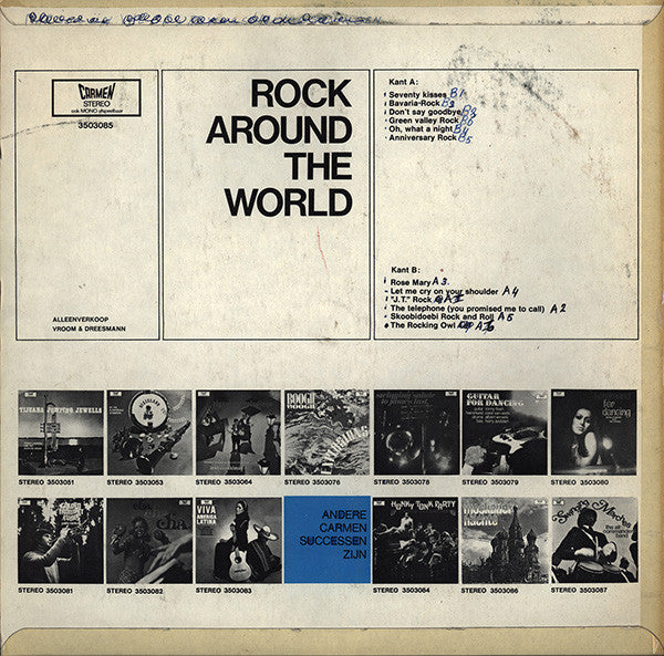The Old Time Rocky Boys : Rock Around The World (LP, Album)