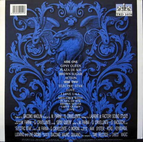 Gipsy And Queen : Action (LP, Album, P/Mixed)