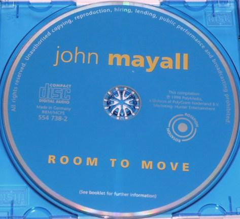John Mayall : Room To Move (CD, Comp)