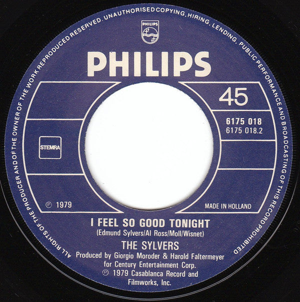 The Sylvers : Hoochie Coochie Dancin' (7", Single)