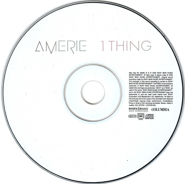 Amerie : 1 Thing (CD, Single)