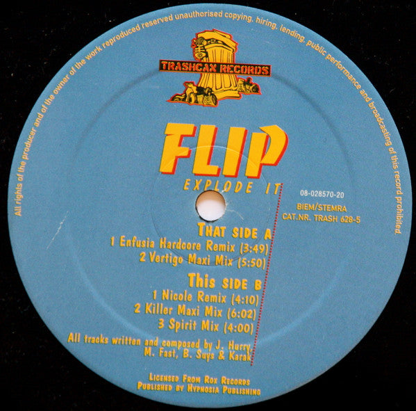 Flip (7) : Explode It (12")