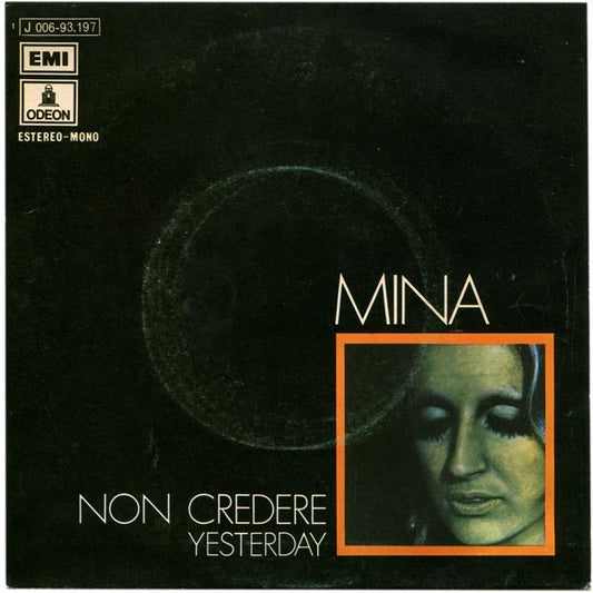 Mina (3) : Non Credere (7", Single)