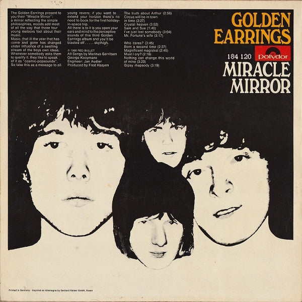 Golden Earring : Miracle Mirror (LP, Album)