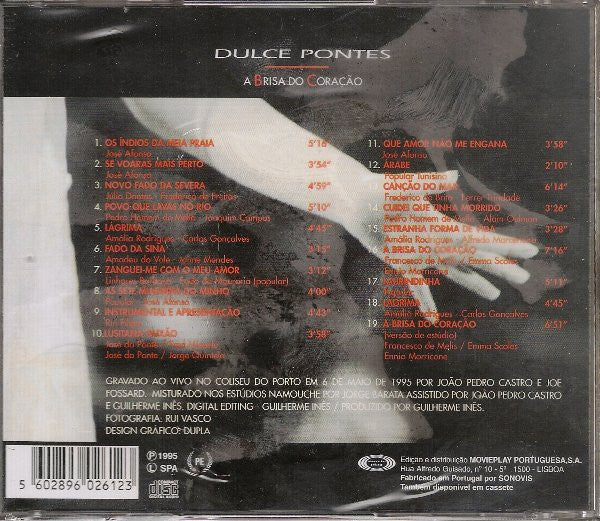 Dulce Pontes : A Brisa Do Coração  (2xCD, Album)
