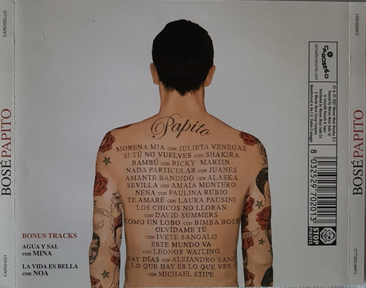 Miguel Bosé : Papito (CD, Album)