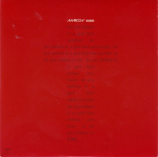 Marco V : Godd (CD, Single)