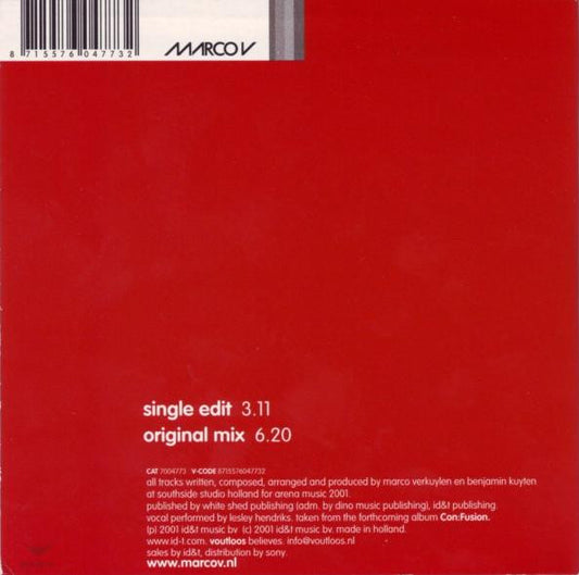 Marco V : Godd (CD, Single)