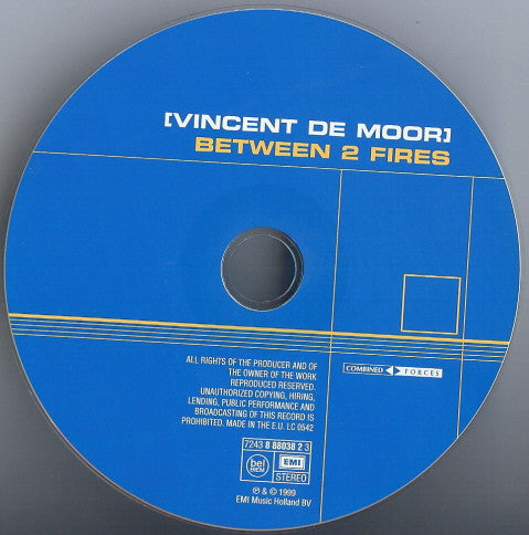 Vincent De Moor : Between 2 Fires (CD, Single, Car)