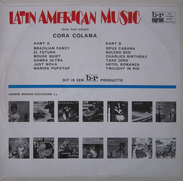 Orkest Cora Colana : Latin American Music (LP)