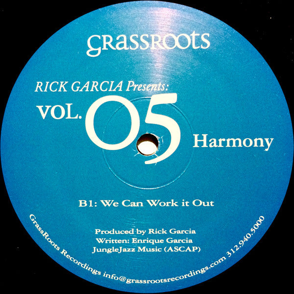 Rick Garcia : Vol. 05 Harmony (12")