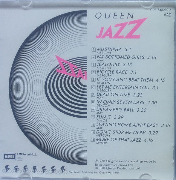 Queen : Jazz (CD, Album, RE)