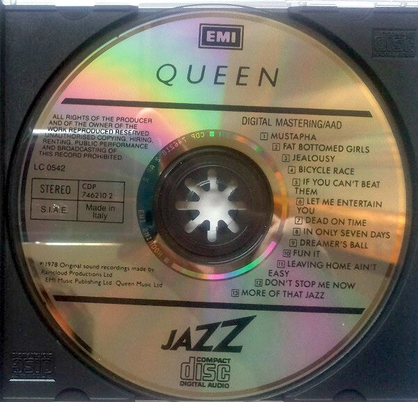 Queen : Jazz (CD, Album, RE)