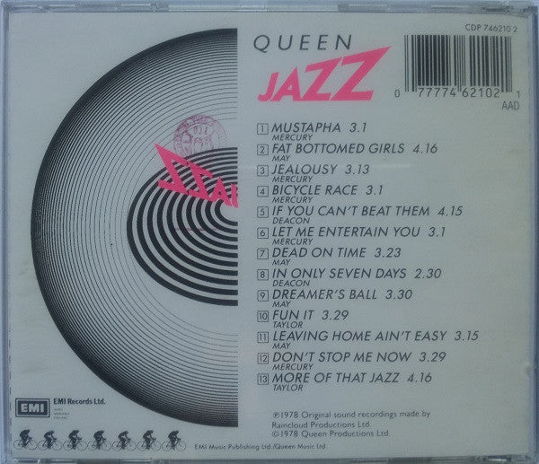 Queen : Jazz (CD, Album, RE)