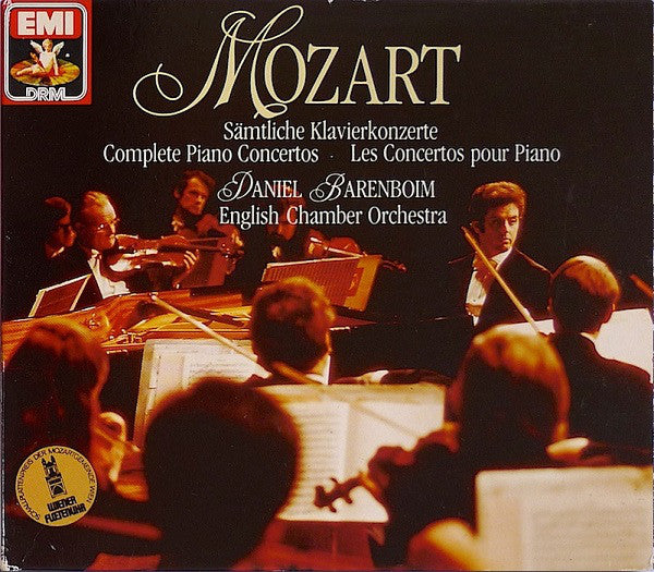 Wolfgang Amadeus Mozart - Daniel Barenboim, English Chamber Orchestra : Sämtliche Klavierkonzerte = Complete Piano Concertos = Les Concertos Pour Piano (10xCD, Album, Comp, RE, RM + Box)