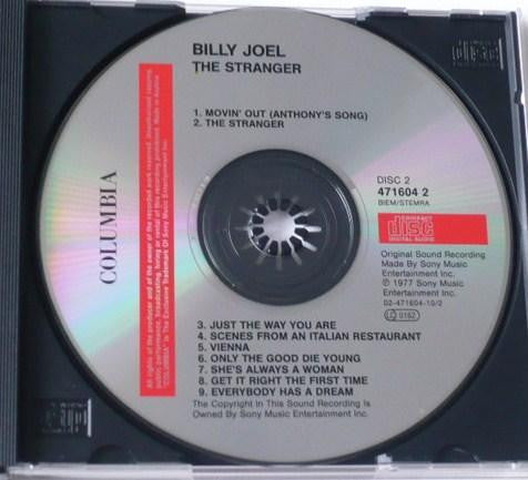 Billy Joel : The Stranger & An Innocent Man (2xCD, Comp)