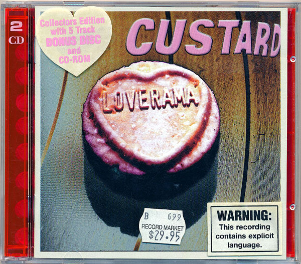 Custard : Loverama (CD-ROM, Album, Enh + CD, EP, Bon + Col)