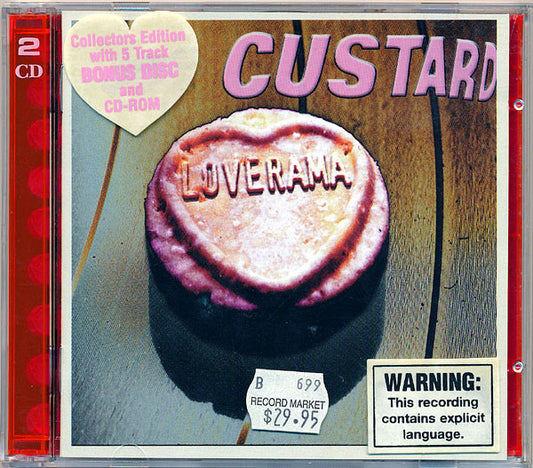 Custard : Loverama (CD-ROM, Album, Enh + CD, EP, Bon + Col)