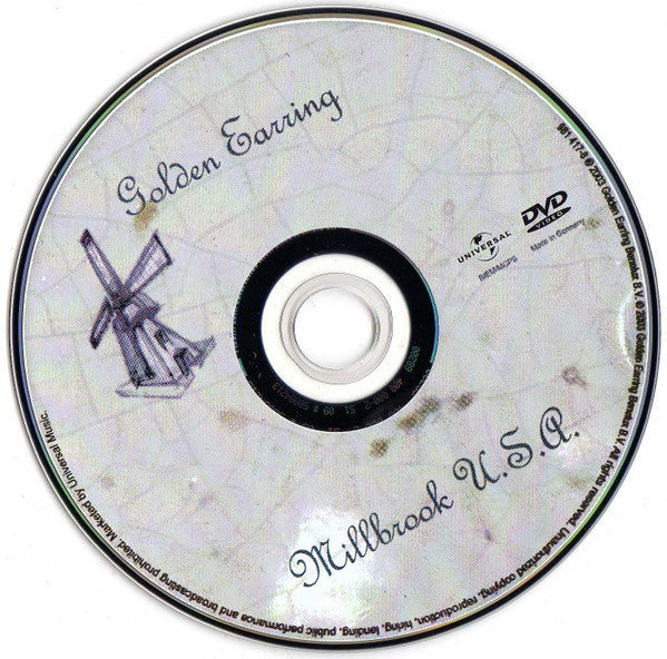 Golden Earring : Millbrook U.S.A. (DVD, PAL, Reg)