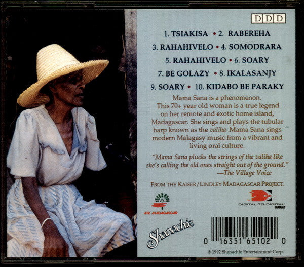 Mama Sana : The Legendary Mama Sana: Music From Madagascar (CD, Album)