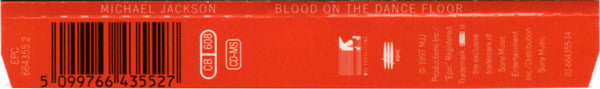 Michael Jackson : Blood On The Dance Floor (CD, Maxi)