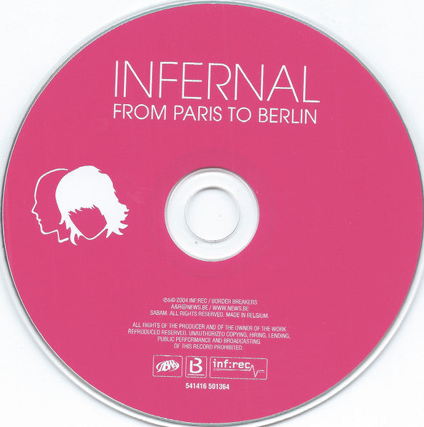 Infernal : From Paris To Berlin (CD, Single)