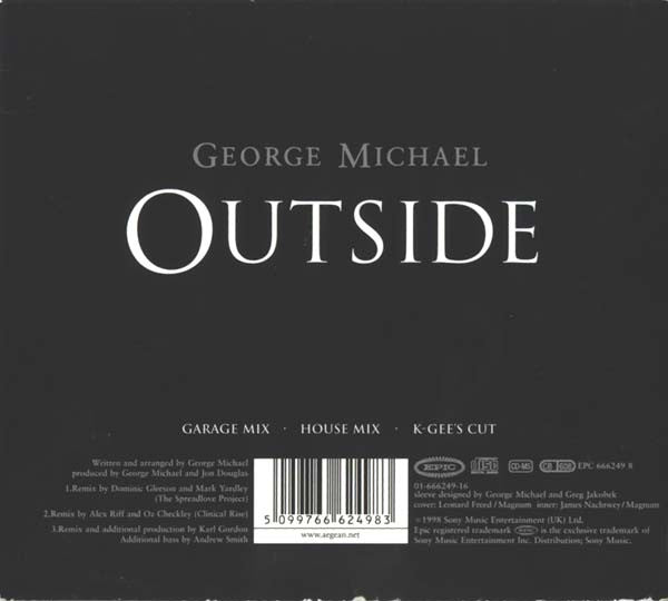 George Michael : Outside (The Mixes) (CD, Single, Dig)