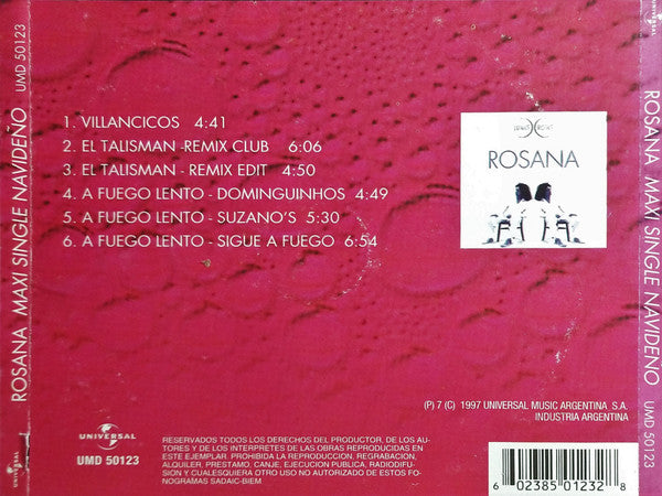 Rosana : Navideño (CD, Maxi, S/Edition)