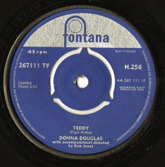 Donna Douglas (3) : Teddy / Call Me Darling (7", Single)