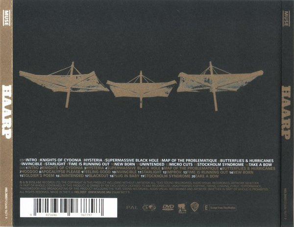 Muse : HAARP (CD, Album + DVD-V, PAL)