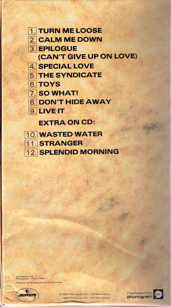 Nadieh : No Way Back (CD, Album, Promo + Cass, Album, Promo)