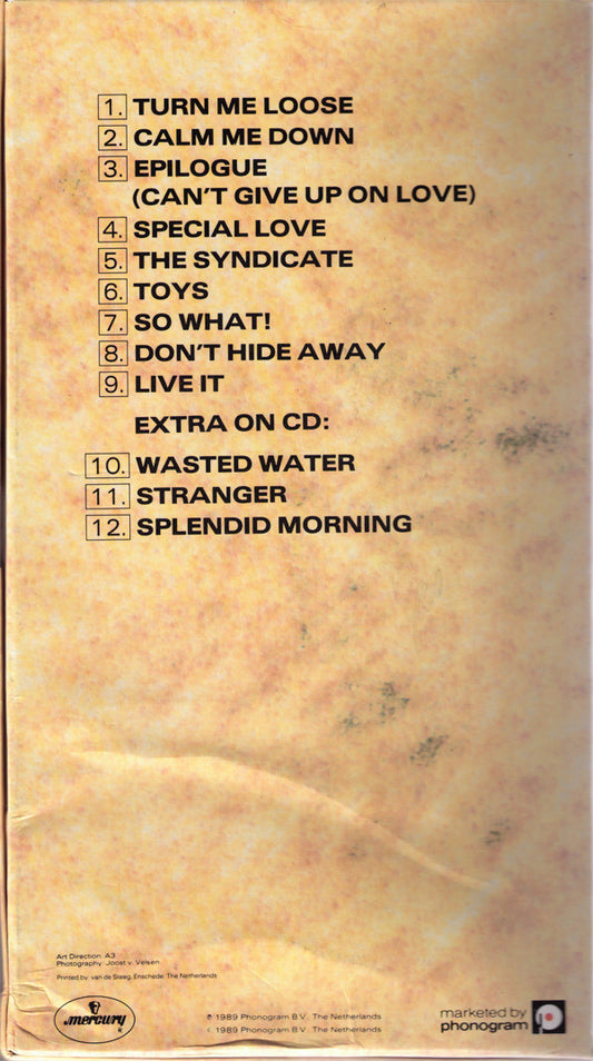 Nadieh : No Way Back (CD, Album, Promo + Cass, Album, Promo)
