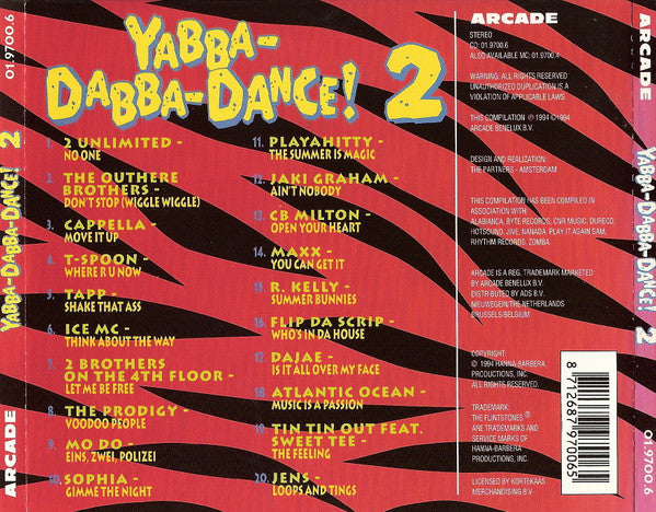 Various : Yabba-Dabba-Dance! 2 (CD, Comp)