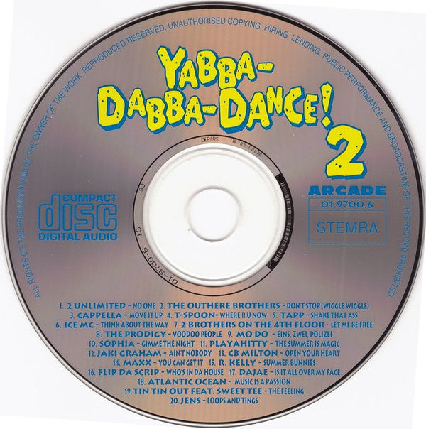 Various : Yabba-Dabba-Dance! 2 (CD, Comp)