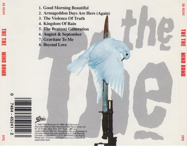 The The : Mind Bomb (CD, Album)