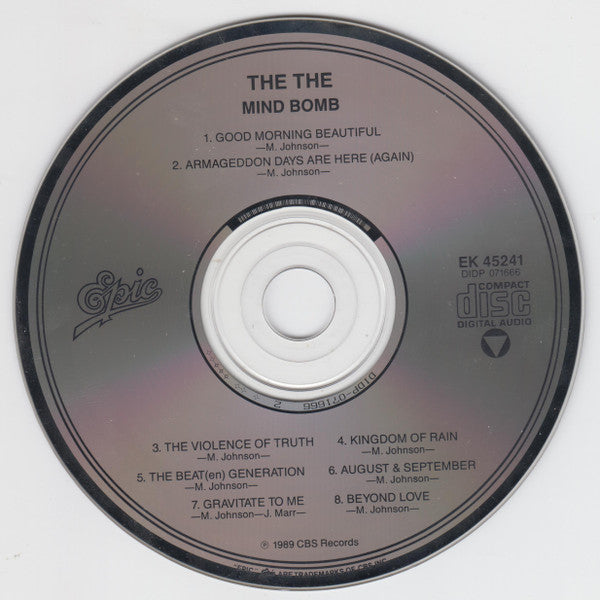 The The : Mind Bomb (CD, Album)