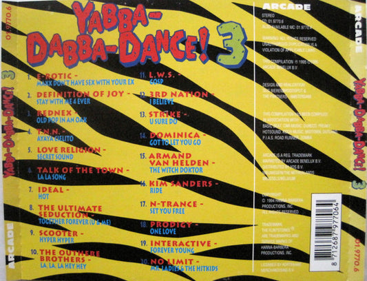 Various : Yabba-Dabba-Dance! 3 (CD, Comp)