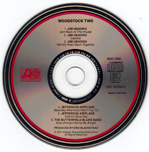 Various : Woodstock Two (2xCD, Album, RE, RM)