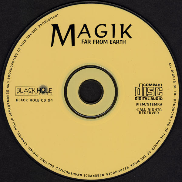 DJ Tiësto : Magik: Far From Earth (CD, Comp, Mixed)