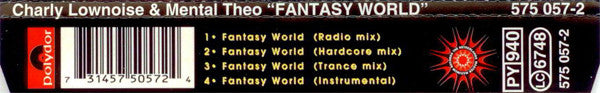 Charly Lownoise & Mental Theo : Fantasy World (CD, Maxi)