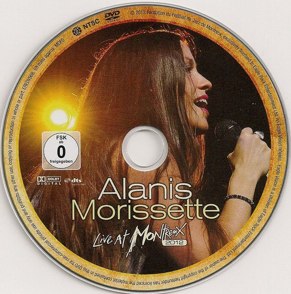 Alanis Morissette : Live At Montreux 2012 (DVD-V, NTSC)