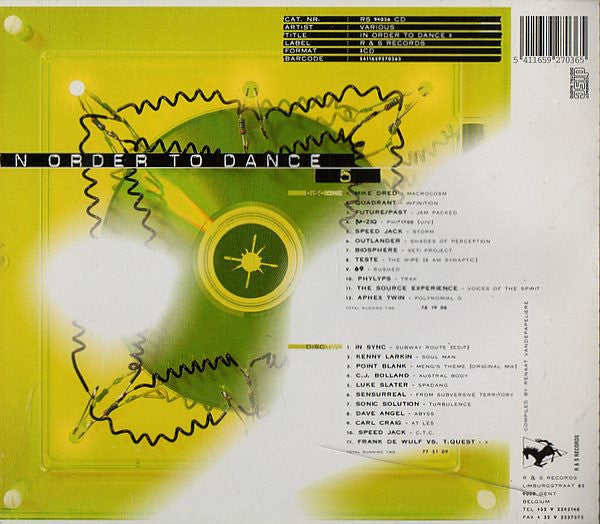 Various : In Order To Dance 5 (2xCD, Comp)