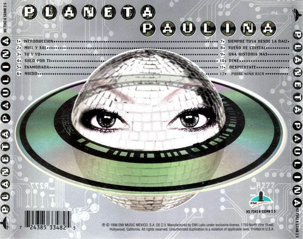 Paulina Rubio : Planeta Paulina (CD, Album)