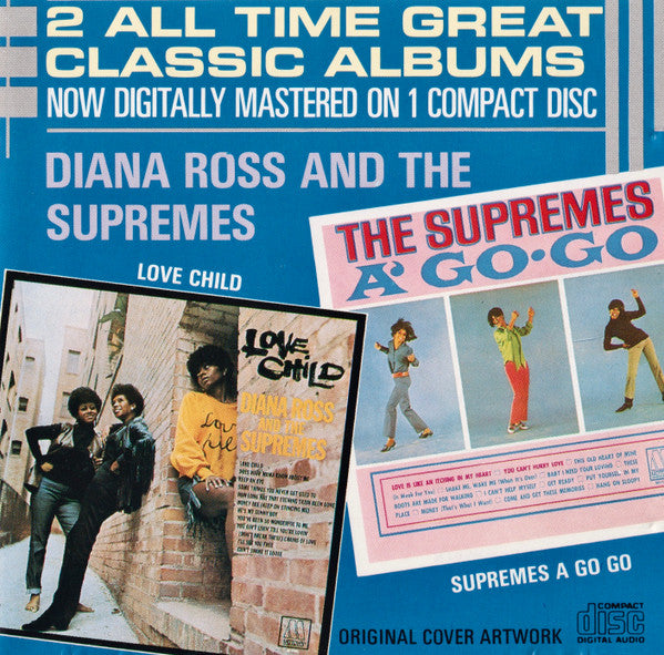 The Supremes : Love Child / Supremes A Go Go (CD, Comp, RM)