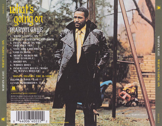 Marvin Gaye : What's Going On (CD, Album, RE, RM, RP, EDC)