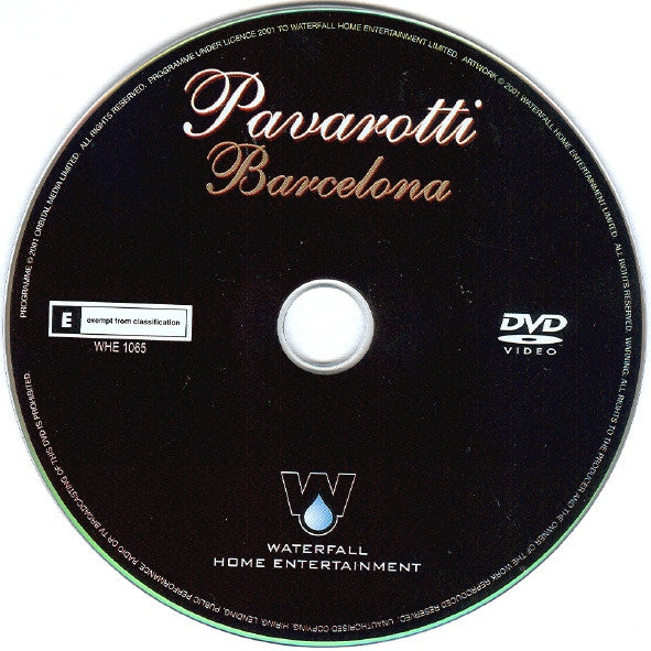 Luciano Pavarotti : Barcelona (A Lavish Performance By One Of The Worlds Greatest Tenors) (DVD-V, Copy Prot., Dol)
