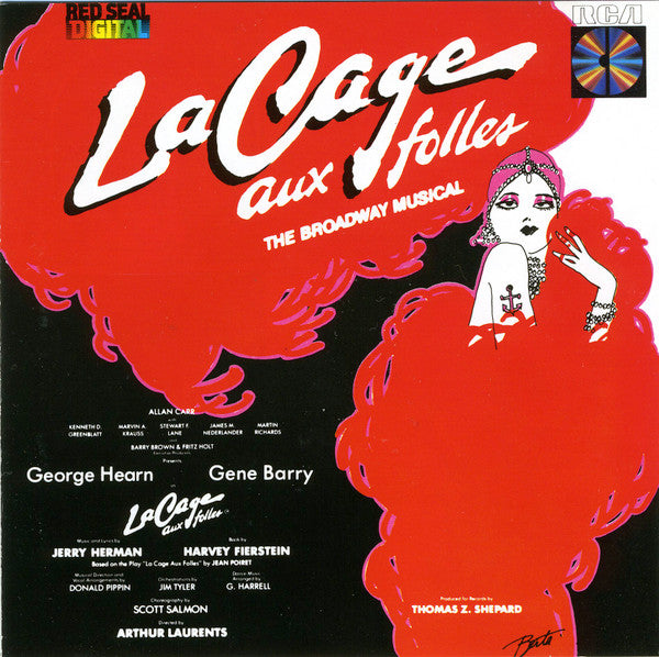 Jerry Herman : La Cage Aux Folles (The Broadway Musical) - Original Cast Recording (CD, Album, RE)